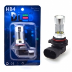   Светодиодная автолампа HB4 9006 - 8 CREE + Линза (2шт.)