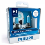  Philips Crystal Vision Галогенная автомобильная лампа Philips H8 (2шт.)